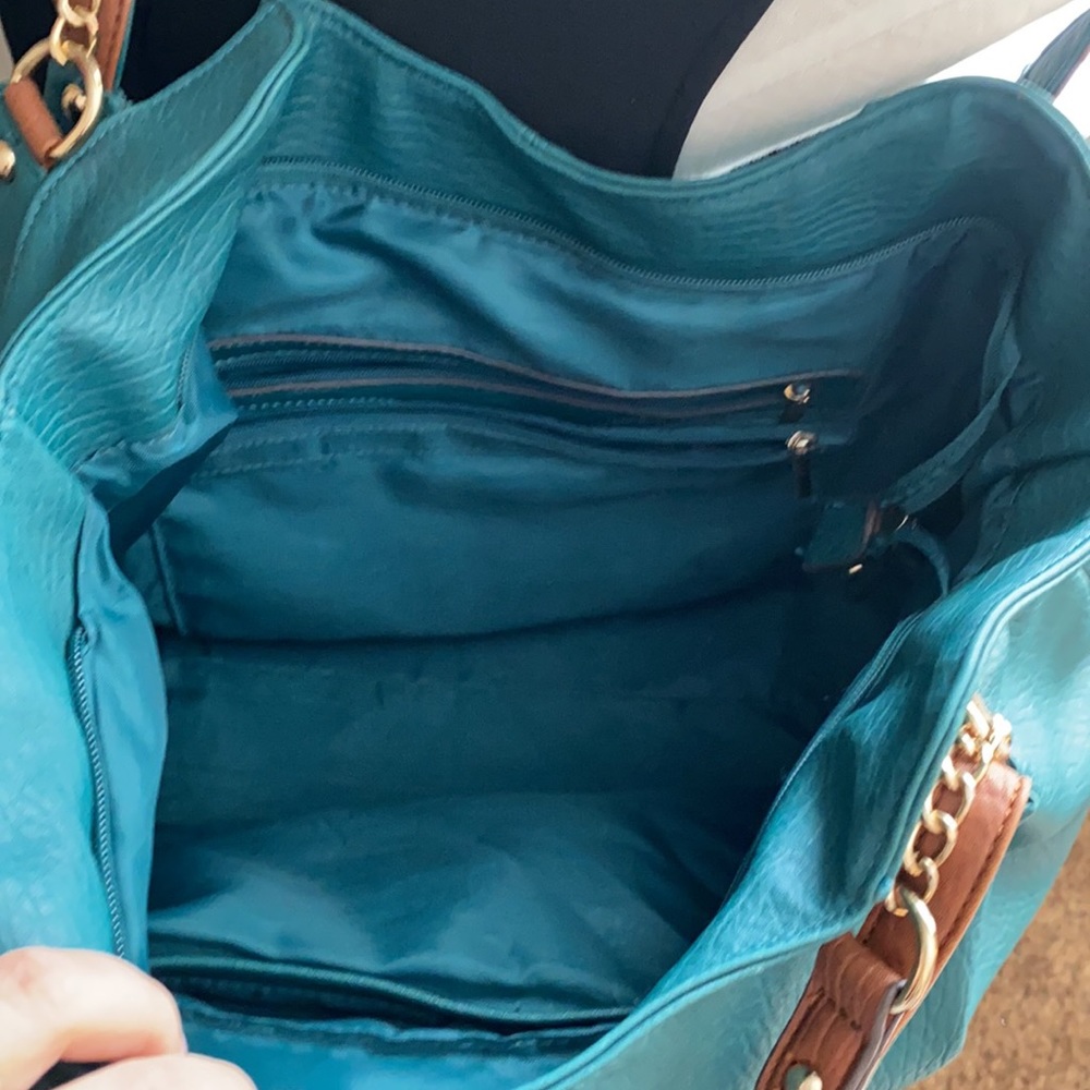 Teal Hobo Bag - Picture 2 of 7